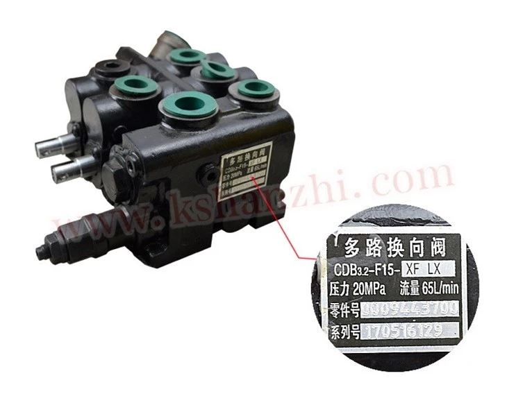 0009440637 Hydraulic Control Valve For Linde 1218 (CDB3.2-F15XF-02)
