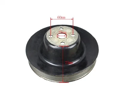 Diely na vysokozdvižný vozík Hanzhi 3914461/6732-61-3740 Kladka remeňa ventilátora pre 6D102, originál
